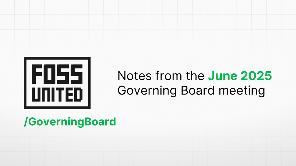 Notes from the June 2025 Governing Board meeting - Cover Image